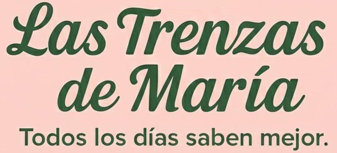 Las Trenzas de María - letrero