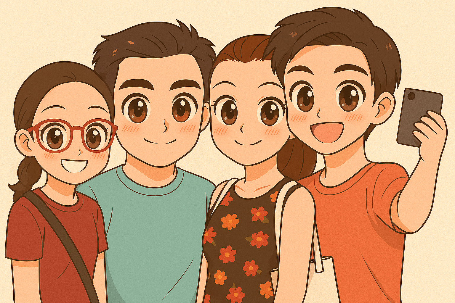 Equipo y familia de Las Trenzas de María